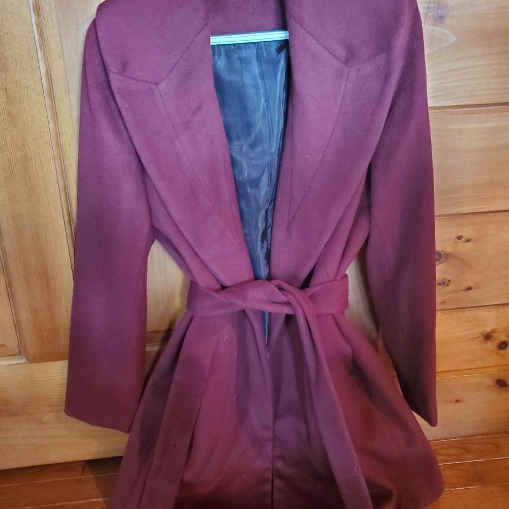Calvin Klein Wool Trench Coat